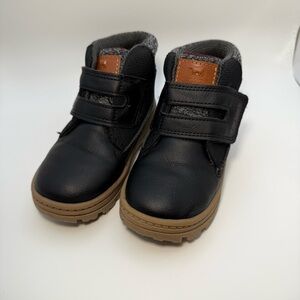 Carter's Black Kelso Toddler/Boy Ankle Boots Size 7